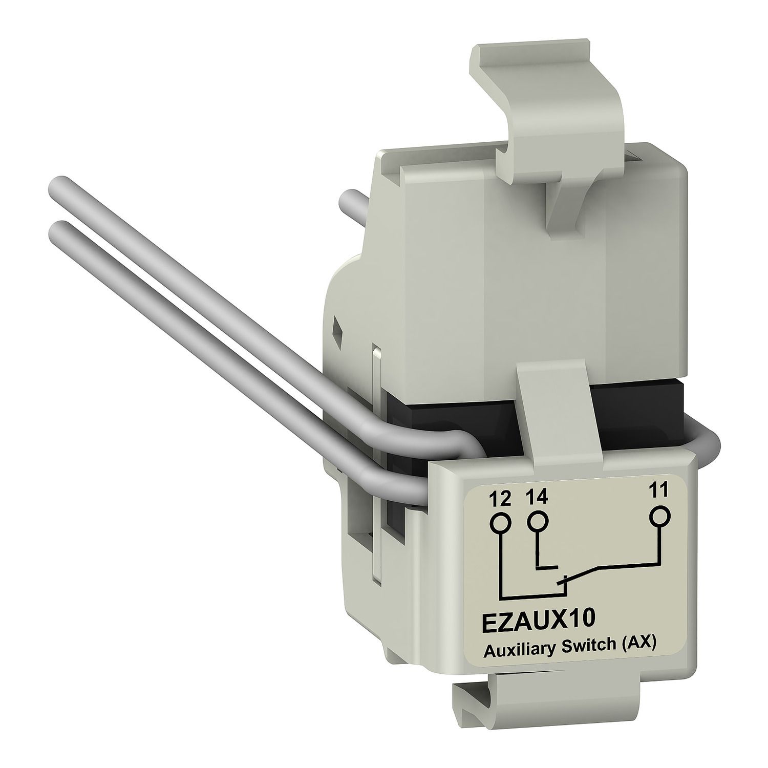 EZAUX10, EasyPact EZC100, auxiliary switch AX, 1CO