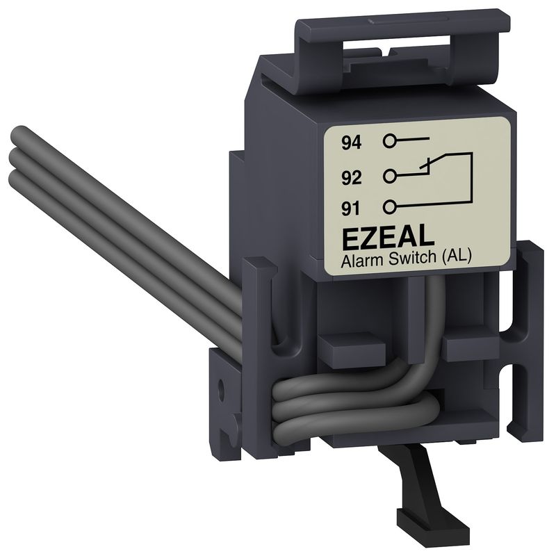 EZEAL, EasyPact EZC250, auxiliary contact, alarm AL, 1CO