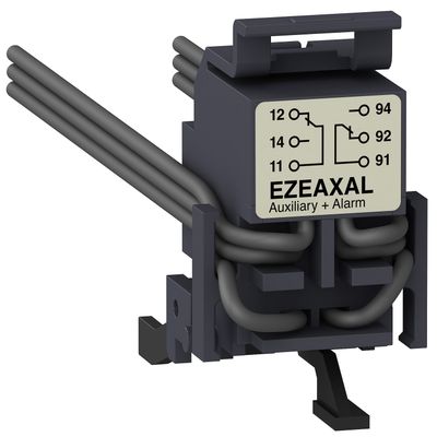 EZEAXAL, EasyPact EZC250, auxiliary contact and alarm AX AL, 2CO
