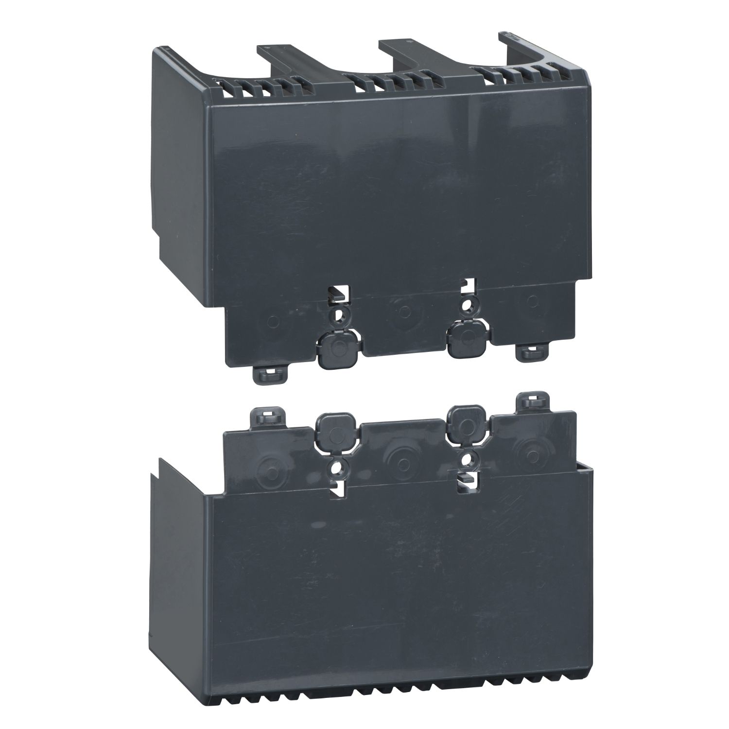 EZETSHD3PN, EasyPact EZC250, terminal shield, 3 poles, set of 2