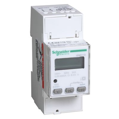 A9MEM2110, Energy meter iEM2110, 230V, 63A, pulse, MID