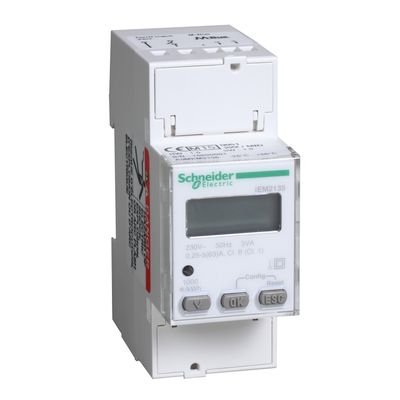 A9MEM2135, Energy meter iEM2135, 230V, 63A, M-bus, MID
