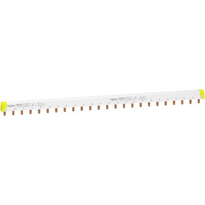 A9XPH324, Comb busbar A9X, 18mm pitch, 24 modules, 100A, 3L