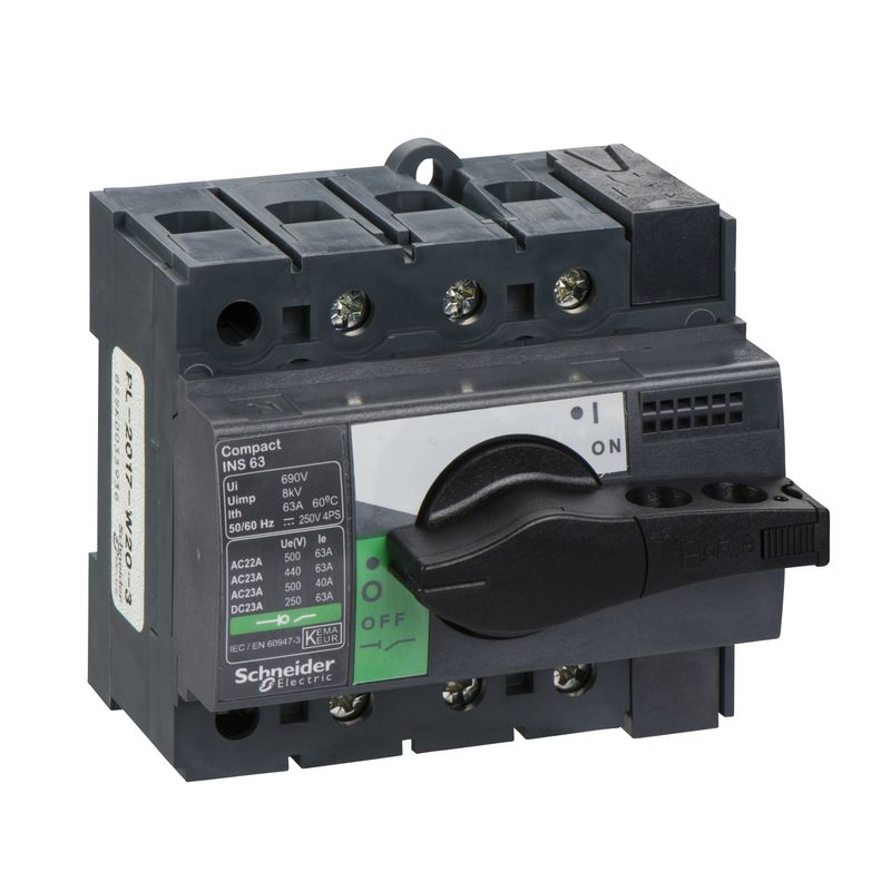 28902, Switch-disconnector Compact INS63, 3 poles, 63A