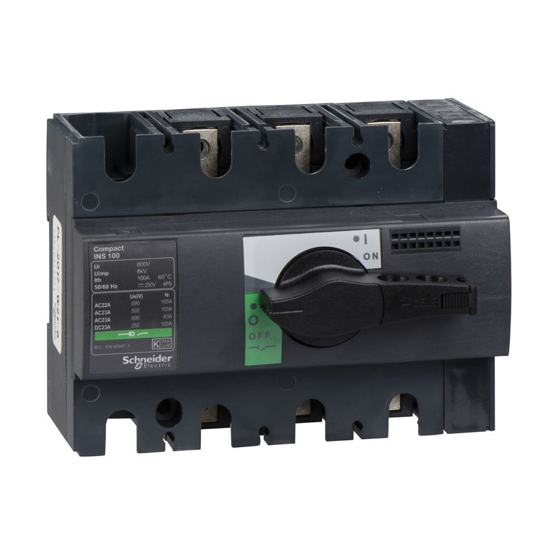 28908, Switch-disconnector Compact INS100, 3 poles, 100A