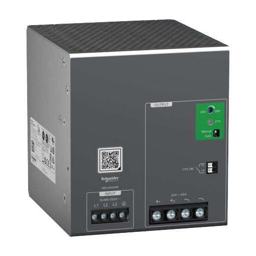 ABLU3A24400, Regulated power supply ABLU3, 3 phases 380..500V AC, 24V DC, 960W, 40A