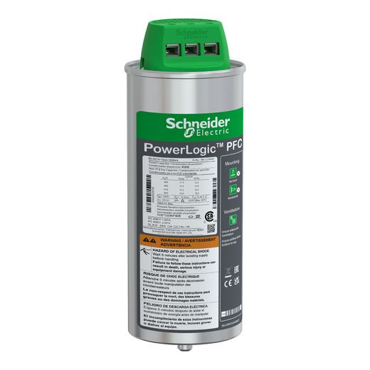 BLRCH150A180B44, VarPlus Can heavy duty capacitor, 15/18kvar, 440V, 50/60Hz