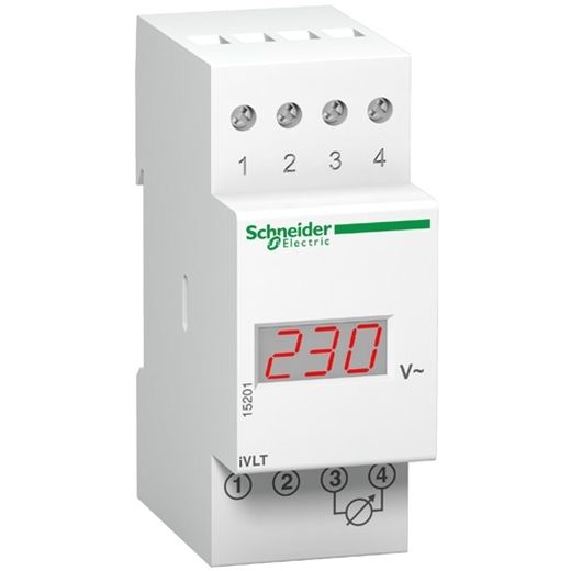 15201, Modular digital voltmeter iVLT, 230V, 0..600V