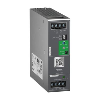 ABLU3A24050, Regulated power supply ABLU3, 3 phases 380..500V AC, 24V DC, 120W, 5A
