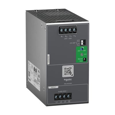 ABLU3A24200, Regulated power supply ABLU3, 3 phases 380..500V AC, 24V DC, 480W, 20A