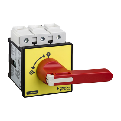 VCF6, Switch disconnector VCF, ON/emergency stop, 175A, 3 poles, 4 screws fixing, for mounting on door