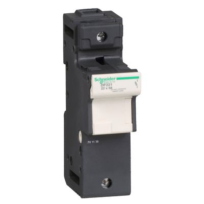 DF221, Fuse carrier TeSys DF, 1P, 125A, 690V AC, fuse size 22x58mm
