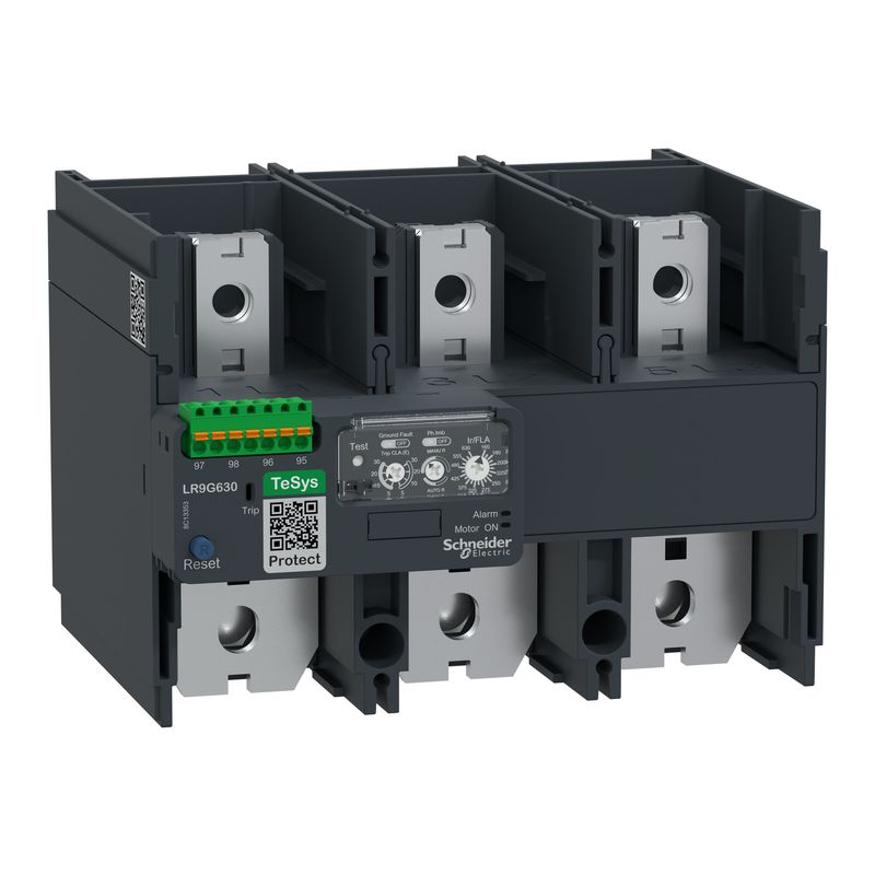 LR9G630, Electronic thermal overload relay TeSys LR9, 160..630A, class 5E..30E