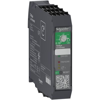 LZ1H6X5BD, Ultra compact starter TeSys H, 3P, 3kW, 400V, 24V DC