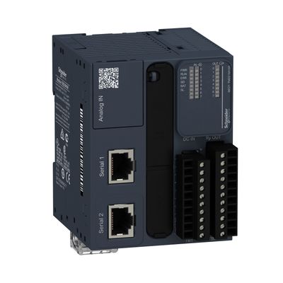 TM221M16R, Logic controller M221, 16 IO, relay