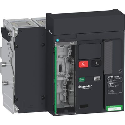 LV846460, MasterPact MTZ1, 12H3, drawout, 1250A, 4 poles, 66kA/415V AC