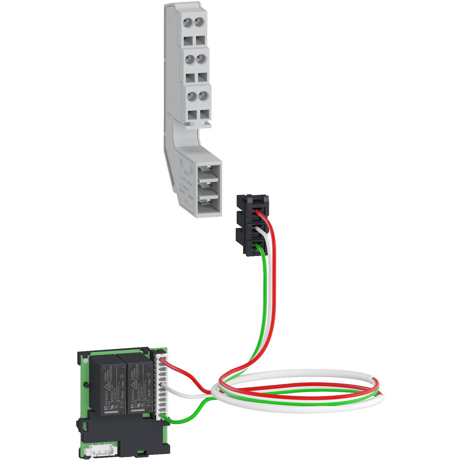 LV847483, MasterPact MTZ1, M2C programmable 2 contacts, 3A/250VAC