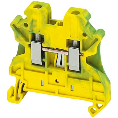 NSYTRV22PE, Terminal block Linergy NSYTRV, earth, 2.5mm², single-level, green-yellow