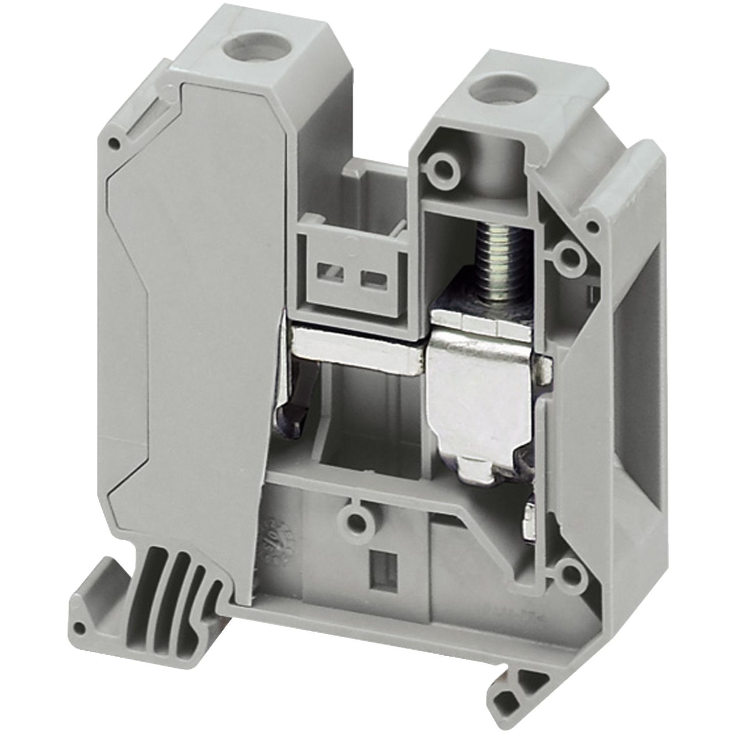 NSYTRV352, Terminal block Linergy NSYTRV, passthrough, 35mm², 125A, single-level, grey