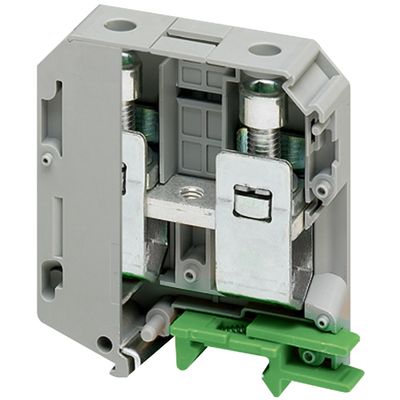 NSYTRV702, Terminal block Linergy NSYTRV, passthrough, 70mm², 192A, single-level, grey