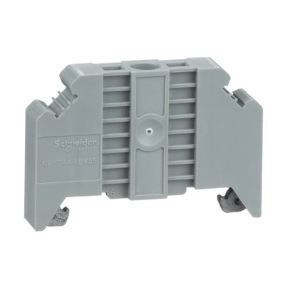 NSYTRAABV35, End stop Linergy NSYTRA, 9,5mm, for din rails 35mm