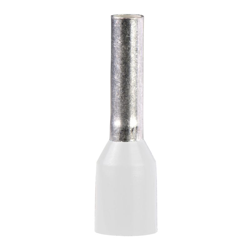 DZ5CE005, Cable end insulated DZ5, 0,5mm², medium size, white
