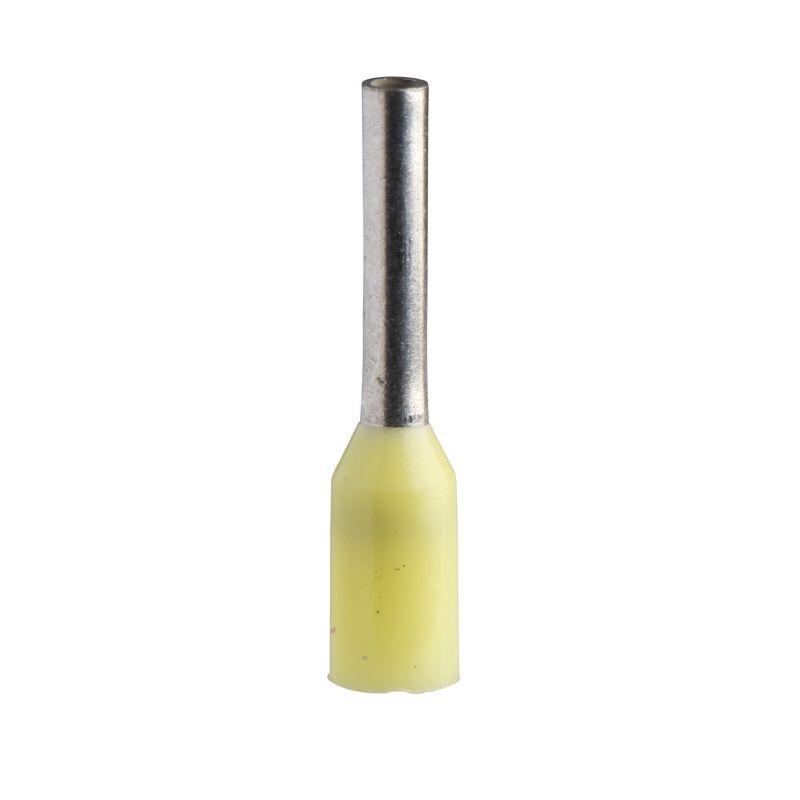 DZ5CE020, Cable end insulated DZ5, 2mm², medium size, yellow