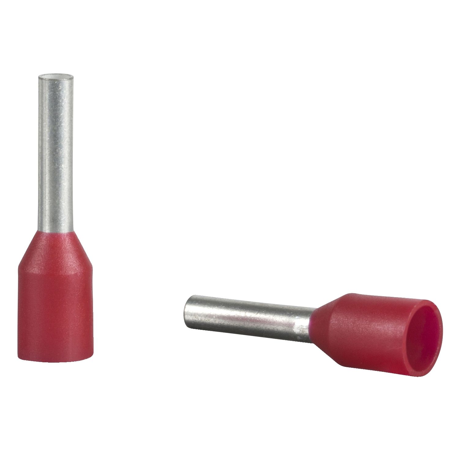 DZ5CE010, Cable end insulated DZ5, 1mm², medium size, red
