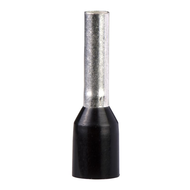 DZ5CE015, Cable end insulated DZ5, 1.5mm², medium size, black