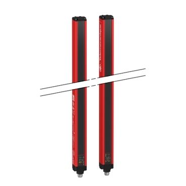XUSL4E14F076N, Safety light curtain type 4 XUSL, finger protection, Height = 760 mm, R=14 mm