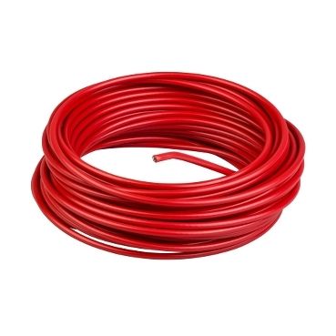 XY2CZ102, Emergency stop rope pull switches XY2, red galvanised cable, Ø5 mm, L=25.5m,  XY2C