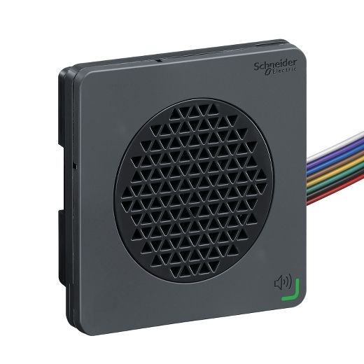 XVSV7BBP, Editable voice alarms XVS, black, 72x72mm, PNP, 12..24V DC