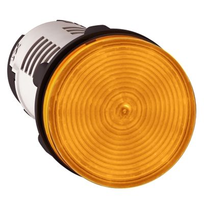 XB7EV08MP, Monolithic pilot light XB7, Ø22, plastic, orange, LED, 230..240V AC