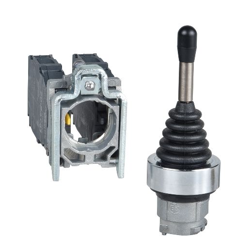 XD4PA24, Joystick controller XD4, Ø22, 4-direction, spring return, 4NO