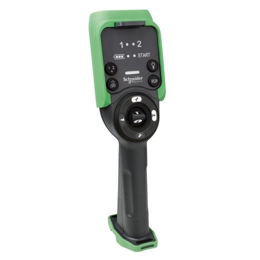ZART8L, Remote control eXLhoist ZAR, 4 LED, 6 motion push buttons, 2 auxiliary push buttons