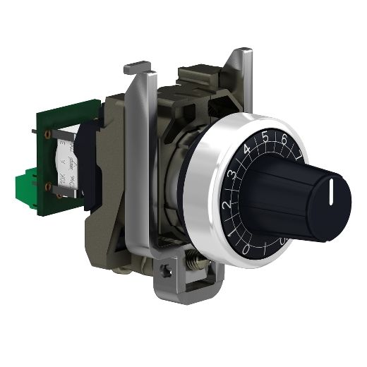 XB4BD912R10K, Potentiometer XB4, Ø22, metal, 10K ohm
