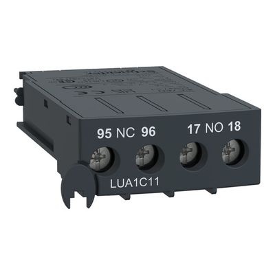 LUA1C11, Auxiliary contact TeSys Ultra, 1NO+1NC, fault signalling