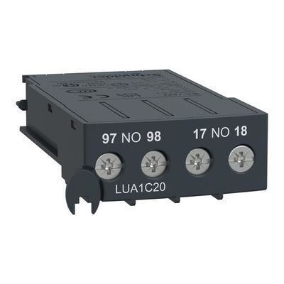 LUA1C20, Auxiliary contact TeSys Ultra, 2NO, fault signalling