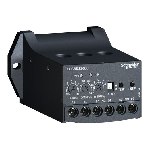 EOCRDS3-05S, Electronic overcurrent relay EOCR, 0.5..6A, 220V AC