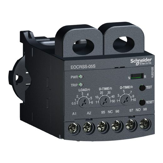 EOCRSS-05S, Electronic overcurrent relay EOCR, 0.5..6A, 220V AC