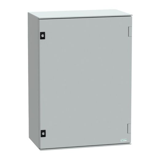 NSYPLM75G, Wall mounted polyester enclosure Thalassa PLM, plain door, 747x536x300mm, IP66