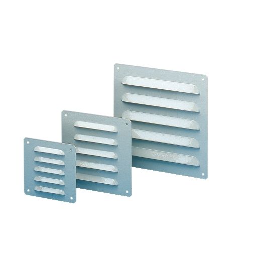 NSYCAG104X95LM, Outlet grille ClimaSys CA, metal, cut out 95x90mm, IP23