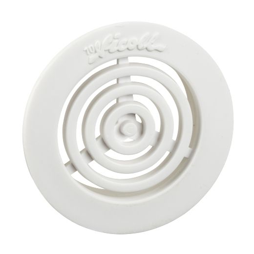 NSYCAG35LP, Airing grille ClimaSys CA, plastic, Ø35 mm, IP44