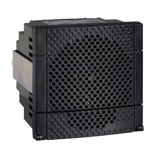 XVS72BMBP, Electronic alarms XVS, black, 72x72mm, PNP, 0..90dB, 16 tones, 4 channels, 12..24V DC