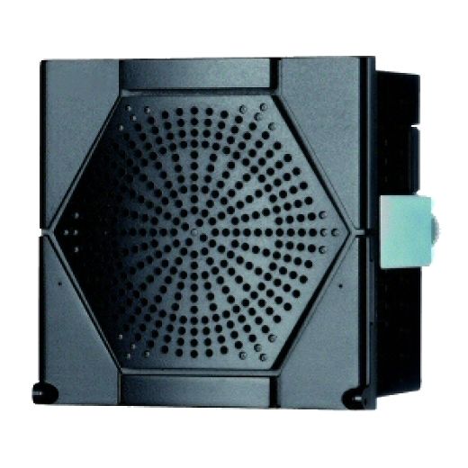 XVS96BMBN, Electronic alarms XVS, black, 96x96mm, NPN, 0..96dB, 16 tones, 4 channels, 12..24V DC