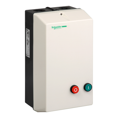 LE3D12N7, Enclosed Star-delta starters TeSys LE, 12A, 415V AC coil