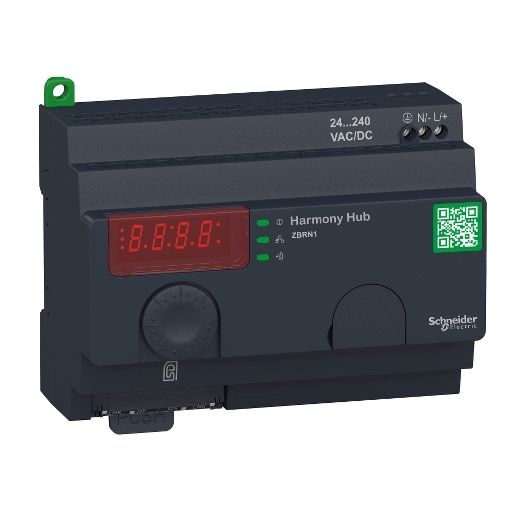 ZBRN1, Access point ZBR, 2 RJ45, Modbus/TCP, wireless radio, 24..240V AC/DC