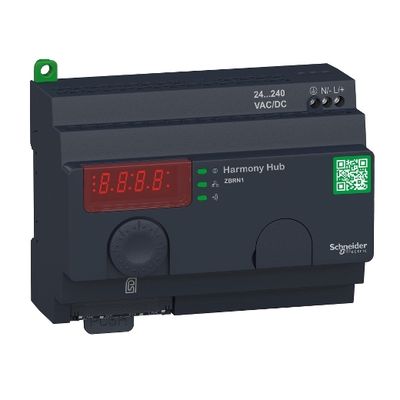 ZBRN2, Access point ZBR, 2 RJ45, Modbus, wireless radio, 24..240V AC/DC