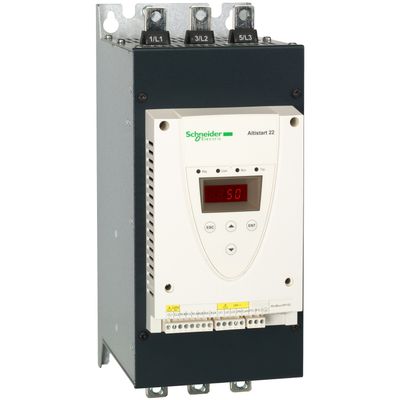 ATS22C11Q, Altivar Soft Starter ATS22, 110A, 230..480V AC, control 230V, build in bypass