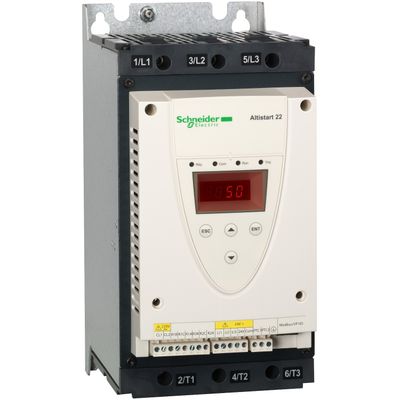 ATS22D88Q, Altivar Soft Starter ATS22, 88A, 230..480V AC, control 230V, build in bypass